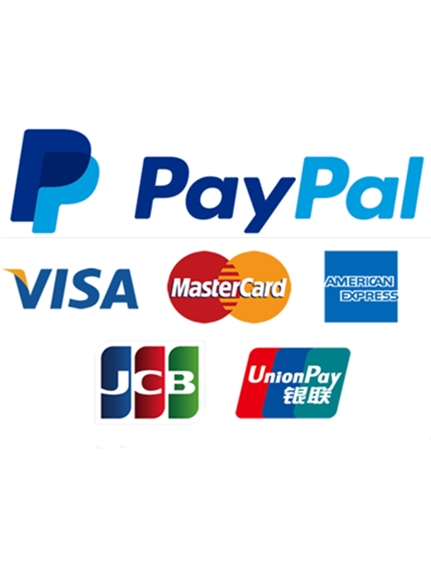 We support the following payment methods to purchase photo albums